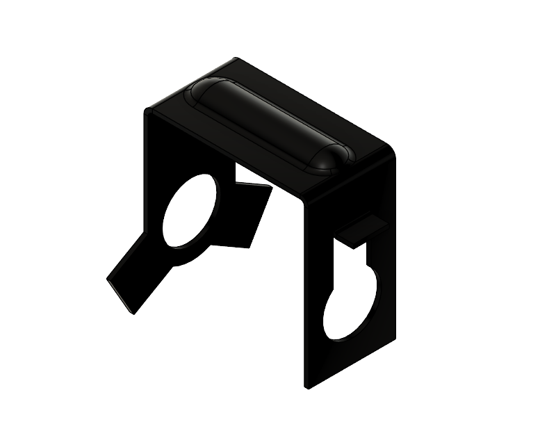 VW老式轿车前横梁结构3D图纸+STEP格式